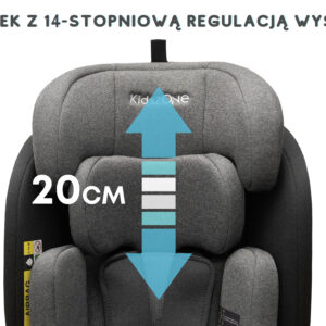Fotelik z montażem na pasy do starszych aut - obrazek 5