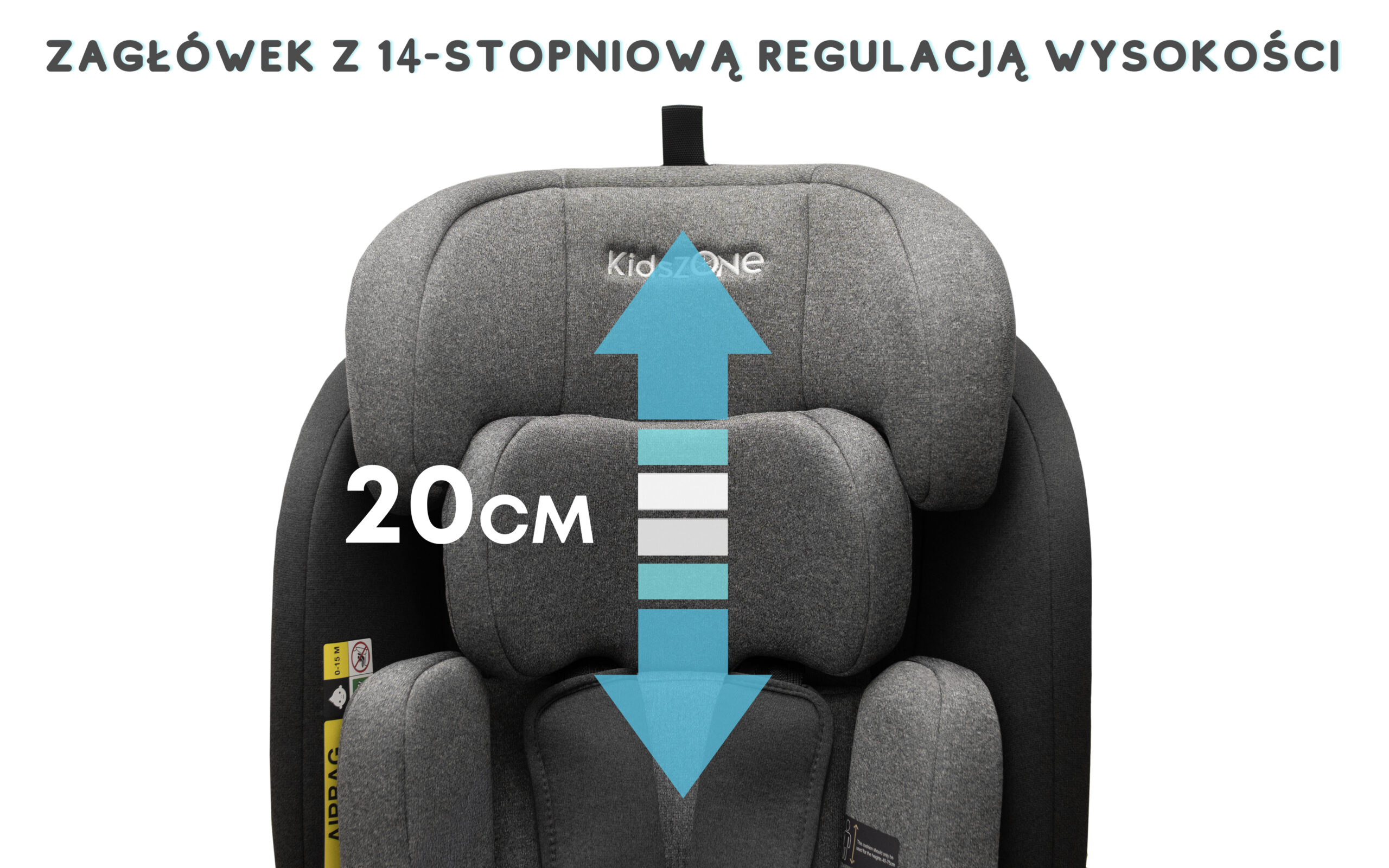 Fotelik z montażem na pasy do starszych aut - obrazek 5