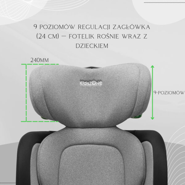 Fotelik samochodowy 15-36 dla starszaka!