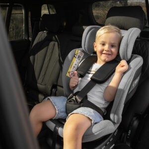 Fotelik samochodowy KidsZone Comfort Black-Gray - obrazek 7