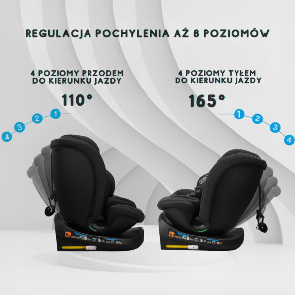 Fotelik samochodowy 0 36 z funkcją spania