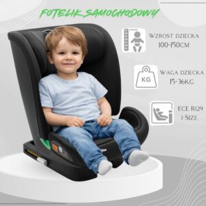 Fotelik samochodowy 15-36 dla starszaka! - obrazek 2